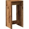 VIDAXL - Table de bar vieux bois 51x50x103,5 cm bois d'ingénierie