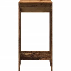 VIDAXL - Table de bar vieux bois 51x50x103,5 cm bois d'ingénierie