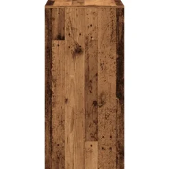 VIDAXL - Table de bar vieux bois 51x50x103,5 cm bois d'ingénierie