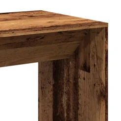 VIDAXL - Table de bar vieux bois 51x50x103,5 cm bois d'ingénierie