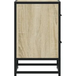 VIDAXL - Table de chevet chêne sonoma 40x31x50 cm bois d’ingénierie