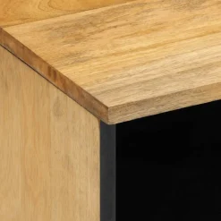 VIDAXL - Table de chevet marron 40x33x46 cm bois de manguier solide