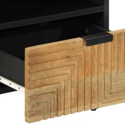 VIDAXL - Table de chevet marron 40x33x46 cm bois de manguier solide