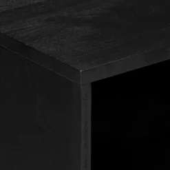VIDAXL - Table de chevet noir 50x33x62 cm bois d'ingénierie