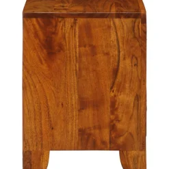VIDAXL - Table de chevet 35x35x45 cm bois d acacia massif
