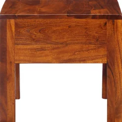 VIDAXL - Table de chevet 40x40x36 cm bois d'acacia massif