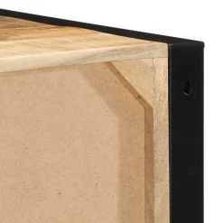 VIDAXL - Tables de chevet 2 pcs 40x35x25 cm bois de manguier massif brut