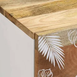 VIDAXL - Tables de chevet 2 pcs 40x33,5x46 cm bois de manguier solide