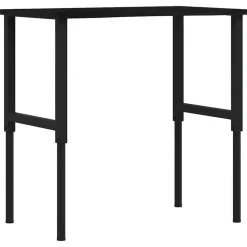 VIDAXL - Établi marron foncé 100x60x(71,5-98) cm bois de chêne massif