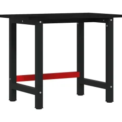 VIDAXL - Établi marron foncé 100x60x81,5 cm bois de chêne massif