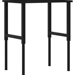 VIDAXL - Établi marron foncé 80x60x(71,5-98) cm bois de chêne massif