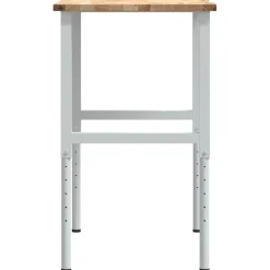 VIDAXL - Établi 100x60x(71,5-98) cm bois de chêne massif