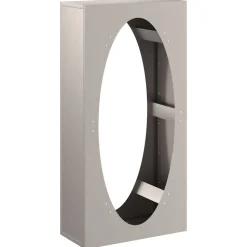 VIDAXL - Étagère à bois 50x23x100 cm acier résistant aux intempéries