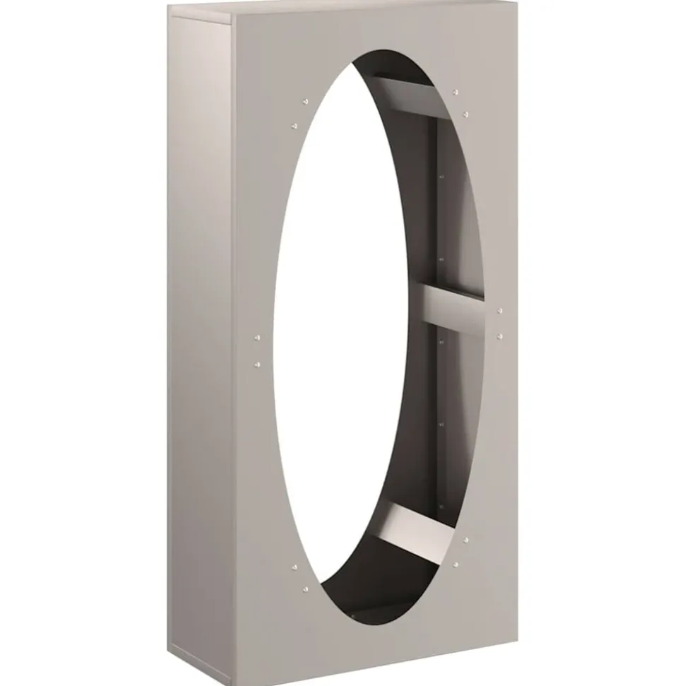 VIDAXL - Étagère à bois 50x23x100 cm acier résistant aux intempéries