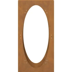 VIDAXL - Étagère à bois 50x23x100 cm acier résistant aux intempéries