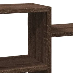 VIDAXL - Étagère murale chêne marron 129x18x42 cm bois d'ingénierie
