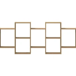 VIDAXL - Étagère murale chêne artisanal 159x18x65 cm bois d'ingénierie