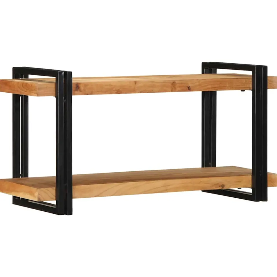 VIDAXL - Étagère murale 90x33x45 cm bois massif d'acacia