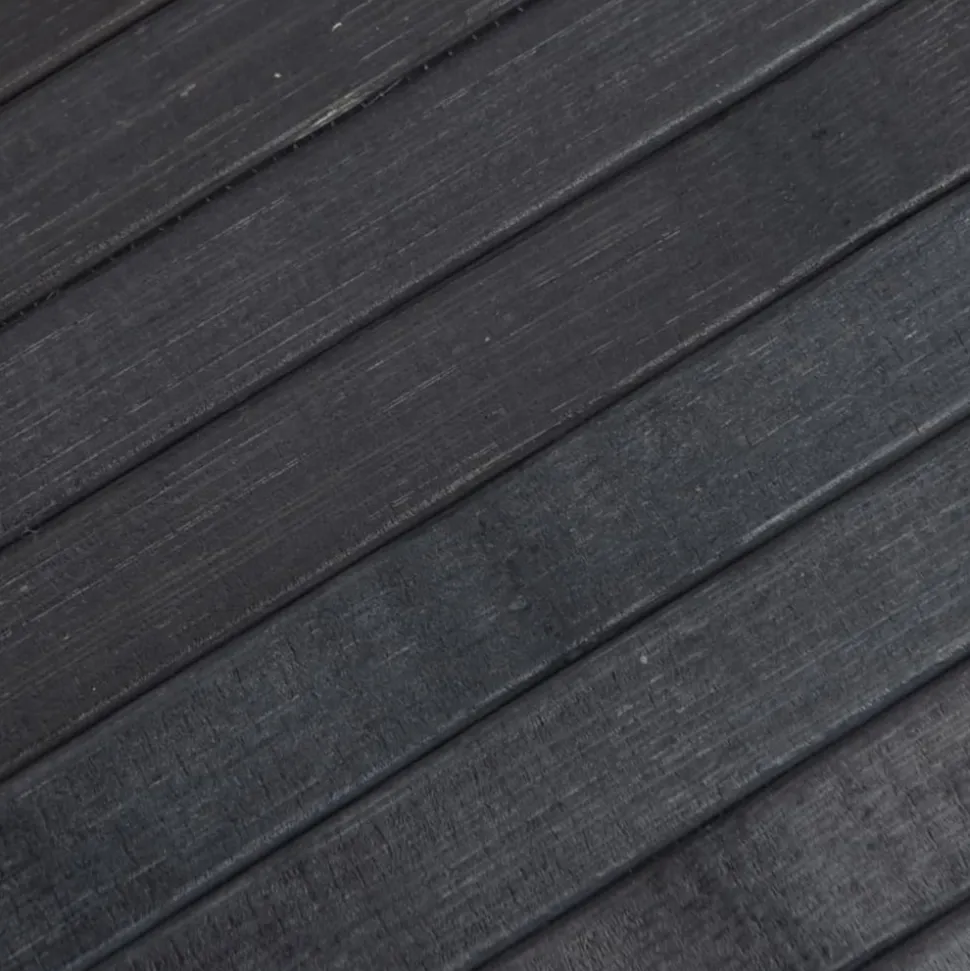 VIDAXL - Tapis rectangulaire gris 60x100 cm bambou