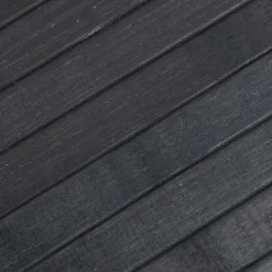 VIDAXL - Tapis rectangulaire gris 60x400 cm bambou