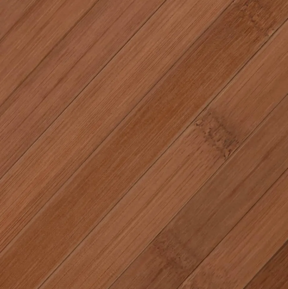 VIDAXL - Tapis rectangulaire marron 60x100 cm bambou