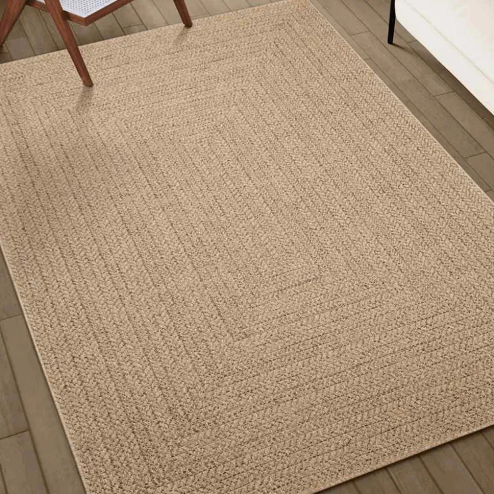 VIDAXL - Tapis zizur 60x110 cm aspect de jute intérieur et extérieur