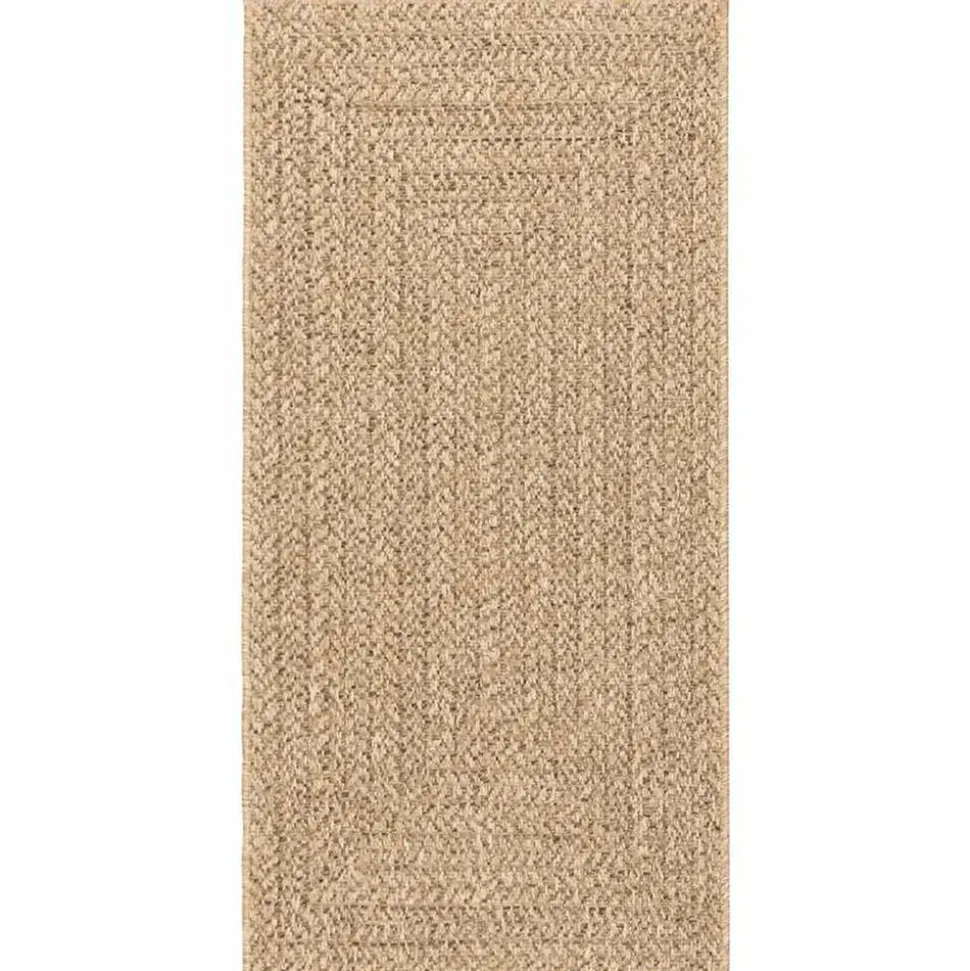 VIDAXL - Tapis zizur 60x110 cm aspect de jute intérieur et extérieur