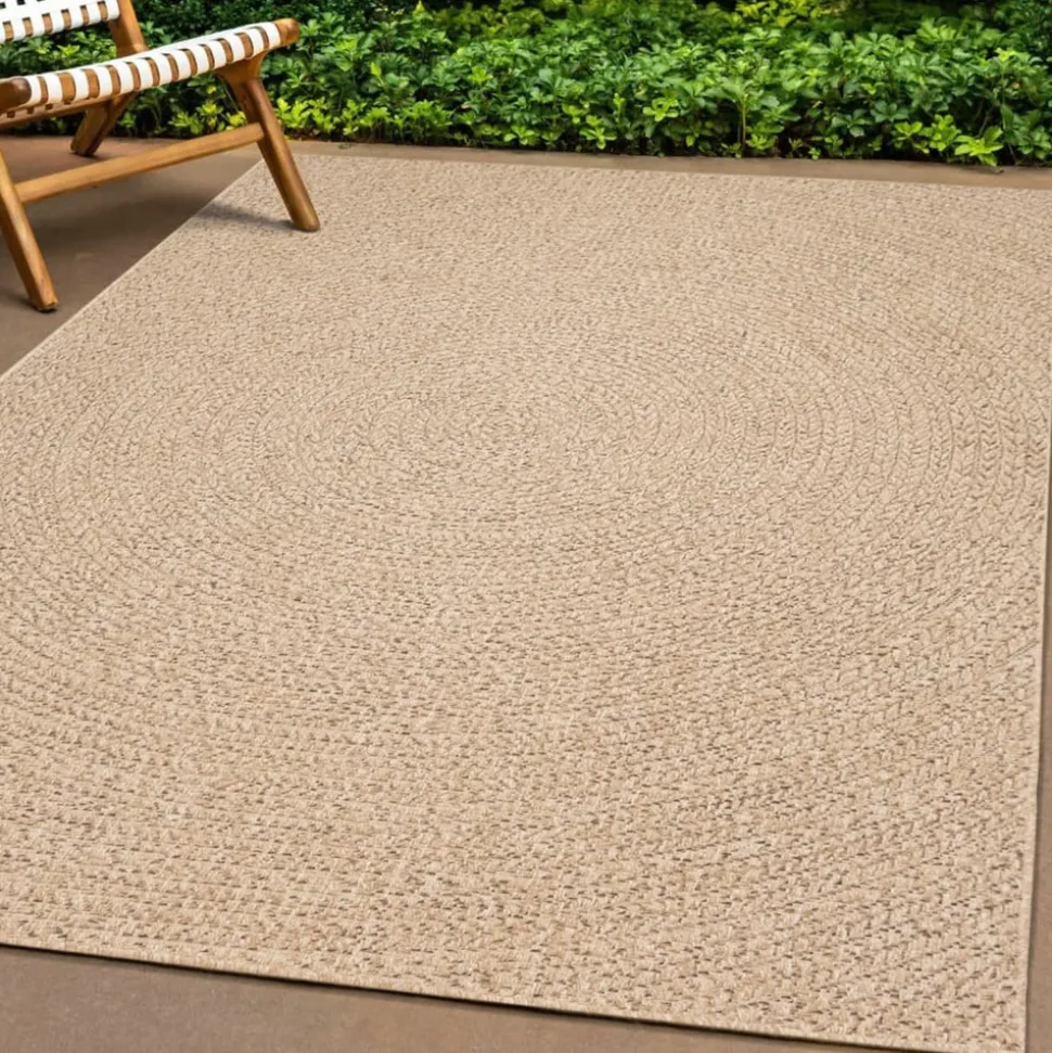 VIDAXL - Tapis zizur 60x110 cm aspect de jute intérieur et extérieur