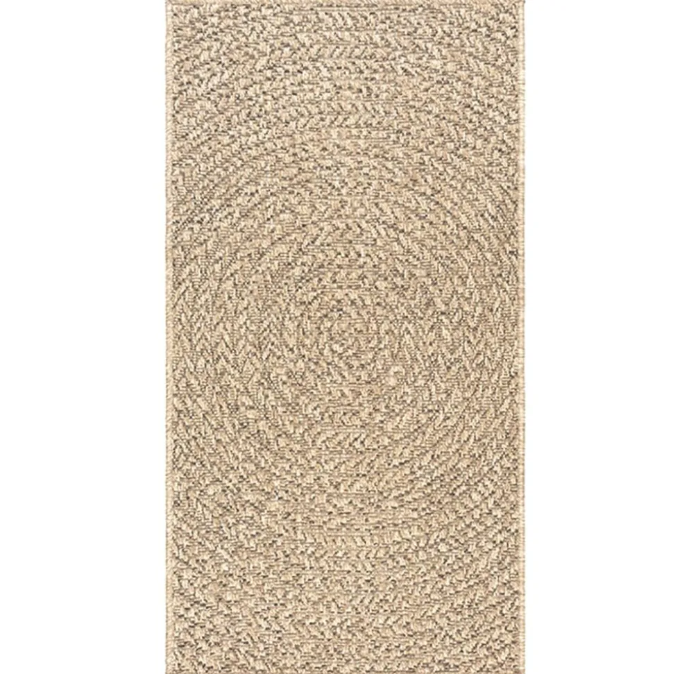 VIDAXL - Tapis zizur 60x110 cm aspect de jute intérieur et extérieur