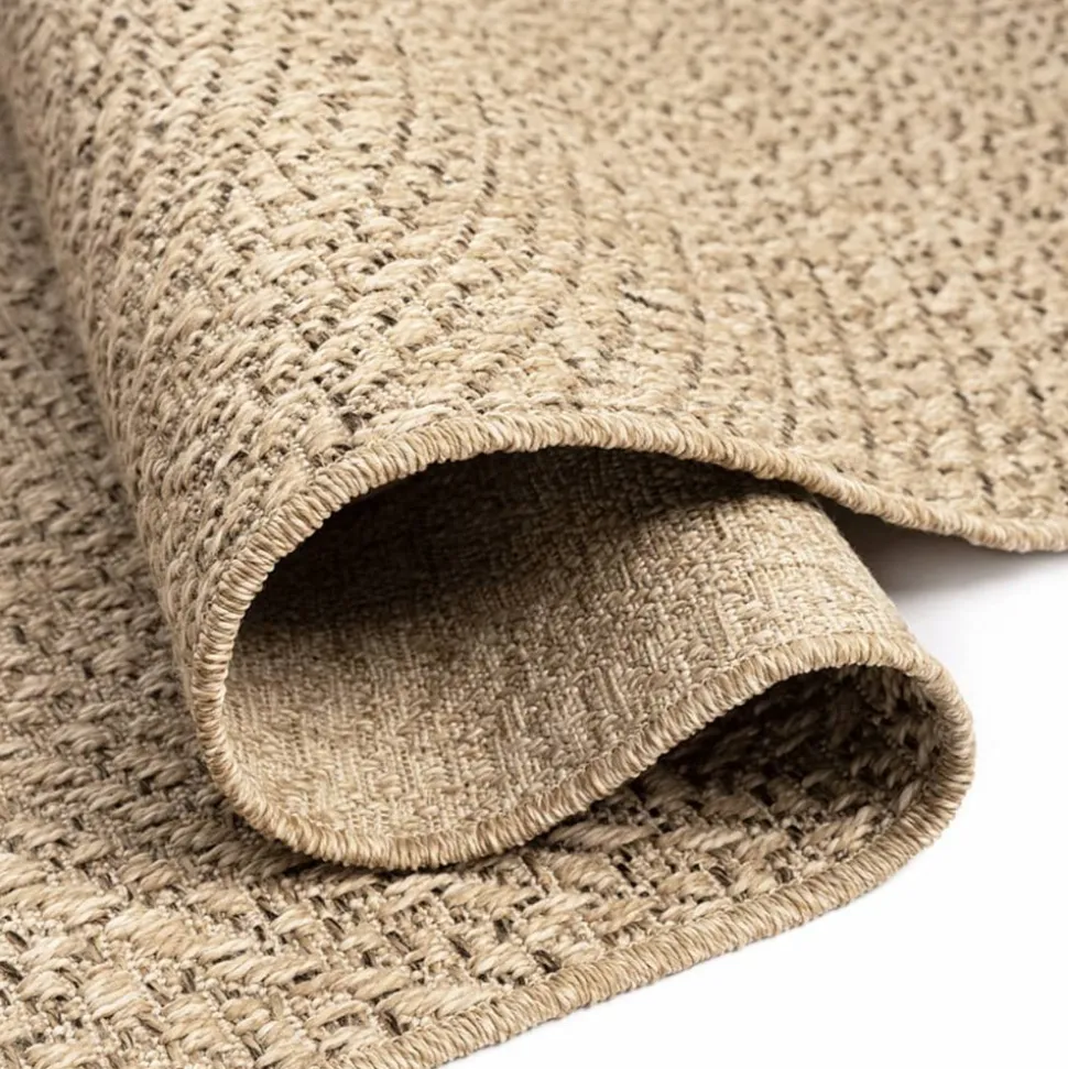 VIDAXL - Tapis zizur 60x110 cm aspect de jute intérieur et extérieur