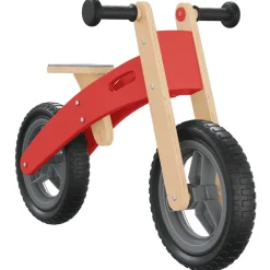 VIDAXL - Vélo d'équilibre pour enfants rouge