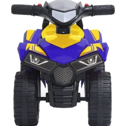 VIDAXL - Voiture à enfourcher jouet good year bleu