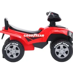 VIDAXL - Voiture à enfourcher jouet good year rouge