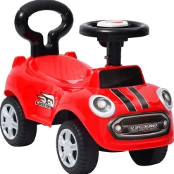 VIDAXL - Voiture à pédales rouge