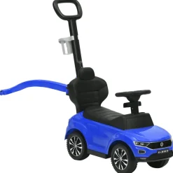 VIDAXL - Voiture à pédales volkswagen t-roc bleu