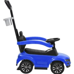 VIDAXL - Voiture à pédales volkswagen t-roc bleu
