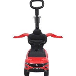 VIDAXL - Voiture à pédales volkswagen t-roc rouge