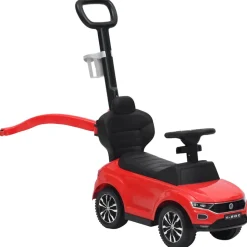 VIDAXL - Voiture à pédales volkswagen t-roc rouge