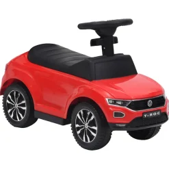 VIDAXL - Voiture à pédales volkswagen t-roc rouge