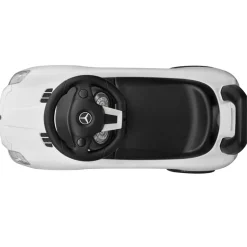 VIDAXL - Voiture à pousser par pieds pour enfants blanc