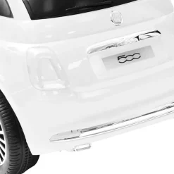 VIDAXL - Voiture électrique pour enfants fiat 500 blanc
