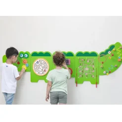 VIGA TOYS - Crocodile mural multi-fonctions