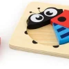 VIGA TOYS - Mini puzzle coccinelle