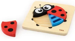 VIGA TOYS - Mini puzzle coccinelle