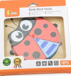 VIGA TOYS - Mini puzzle coccinelle