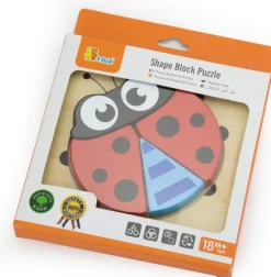 VIGA TOYS - Mini puzzle coccinelle