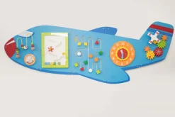 VIGA TOYS - Panneau d'activités mural avion