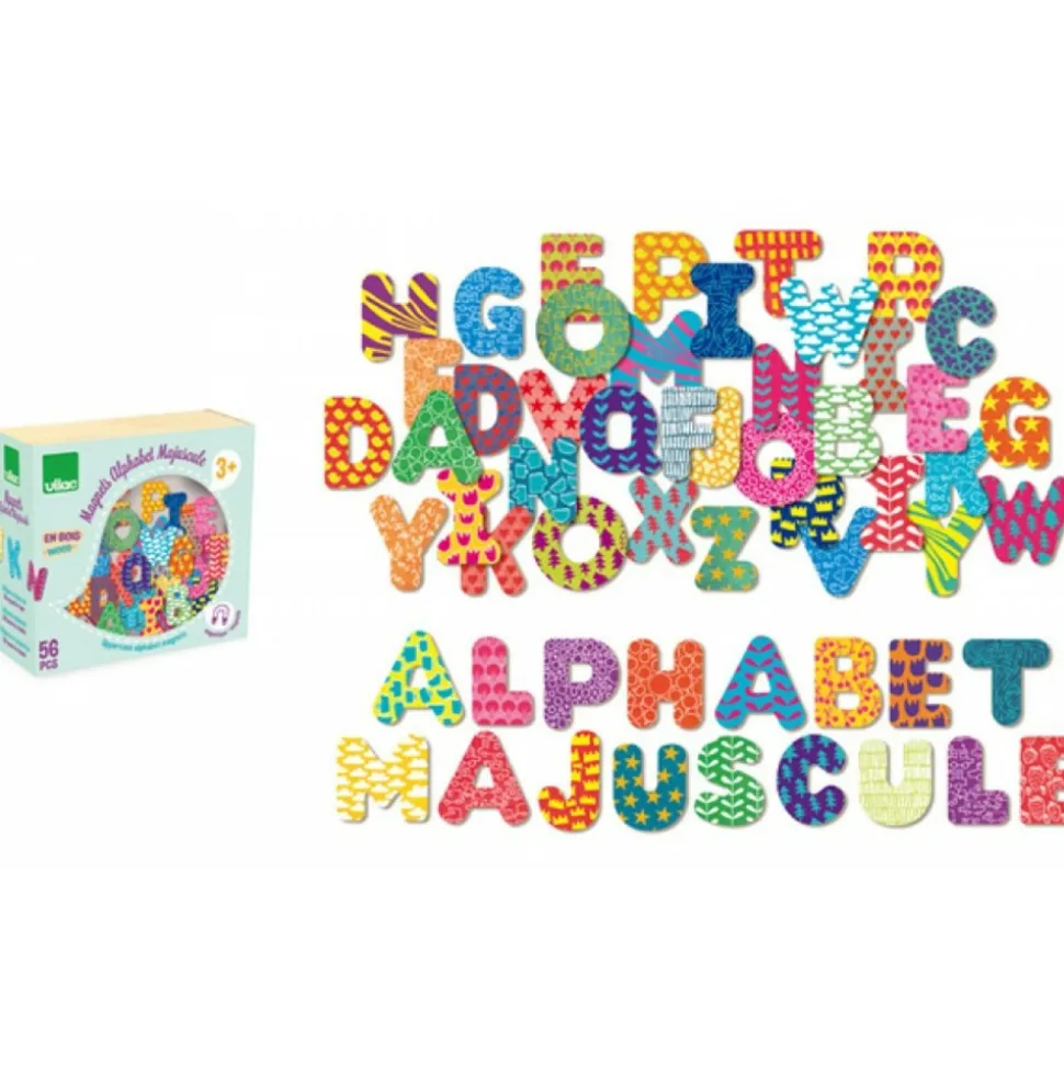 VILAC - Magnets alphabet majuscule