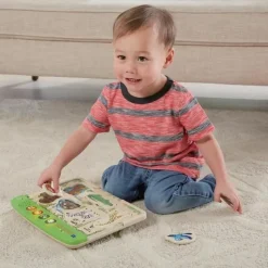 VTECH - Jouet en bois interactif - vtech - mon premier puzzle des animaux