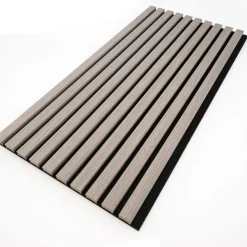 WALLART - Panneaux muraux acoustiques aku chêne gris 4 pcs